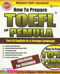Image of How to prepare TOEFL for Pemula:test of english as a foreign language