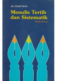 Image of Menulis tertib dan sistematik